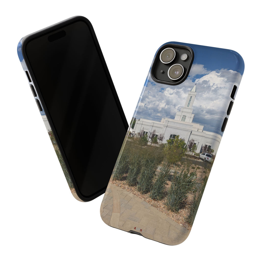 Grand Junction, CO Temple Photo Tough Phone Case — Scenic Latter-day Saints LDS Temple Design