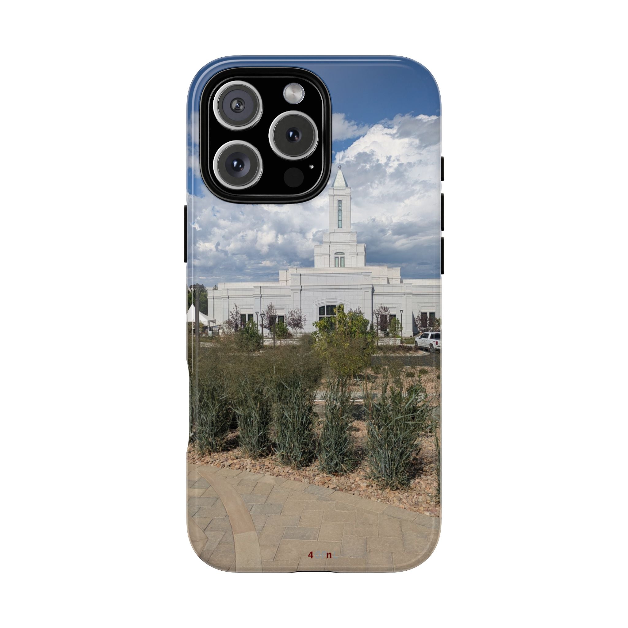 Grand Junction, CO Temple Photo Tough Phone Case — Scenic Latter-day Saints LDS Temple Design
