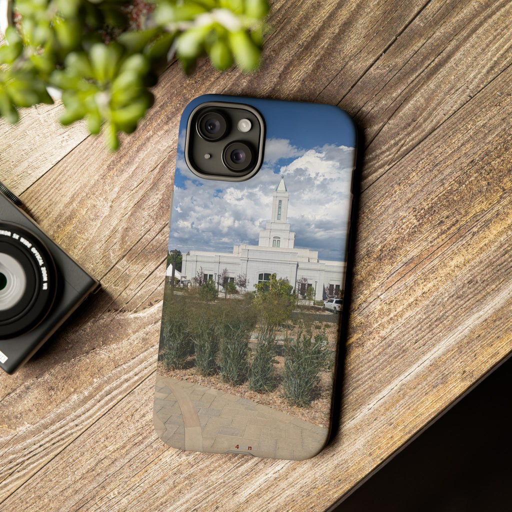 Grand Junction, CO Temple Photo Tough Phone Case — Scenic Latter-day Saints LDS Temple Design