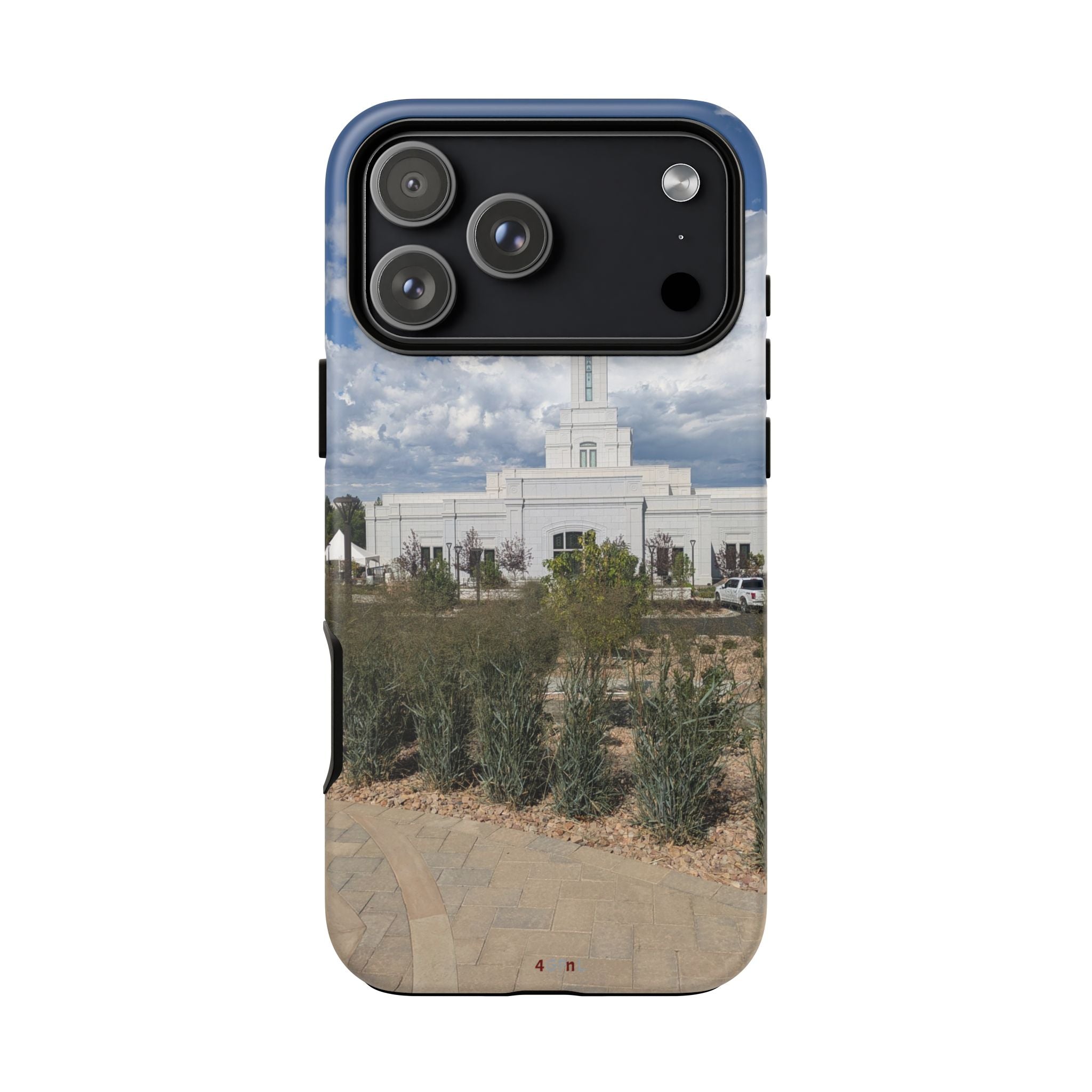 Grand Junction, CO Temple Photo Tough Phone Case — Scenic Latter-day Saints LDS Temple Design