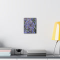 Purple Sage Honeybee Canvas Print — Floral Nature Wall Art