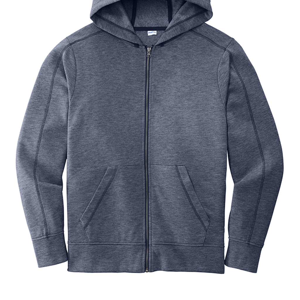 True Navy Hthr - ST293 - FRONT