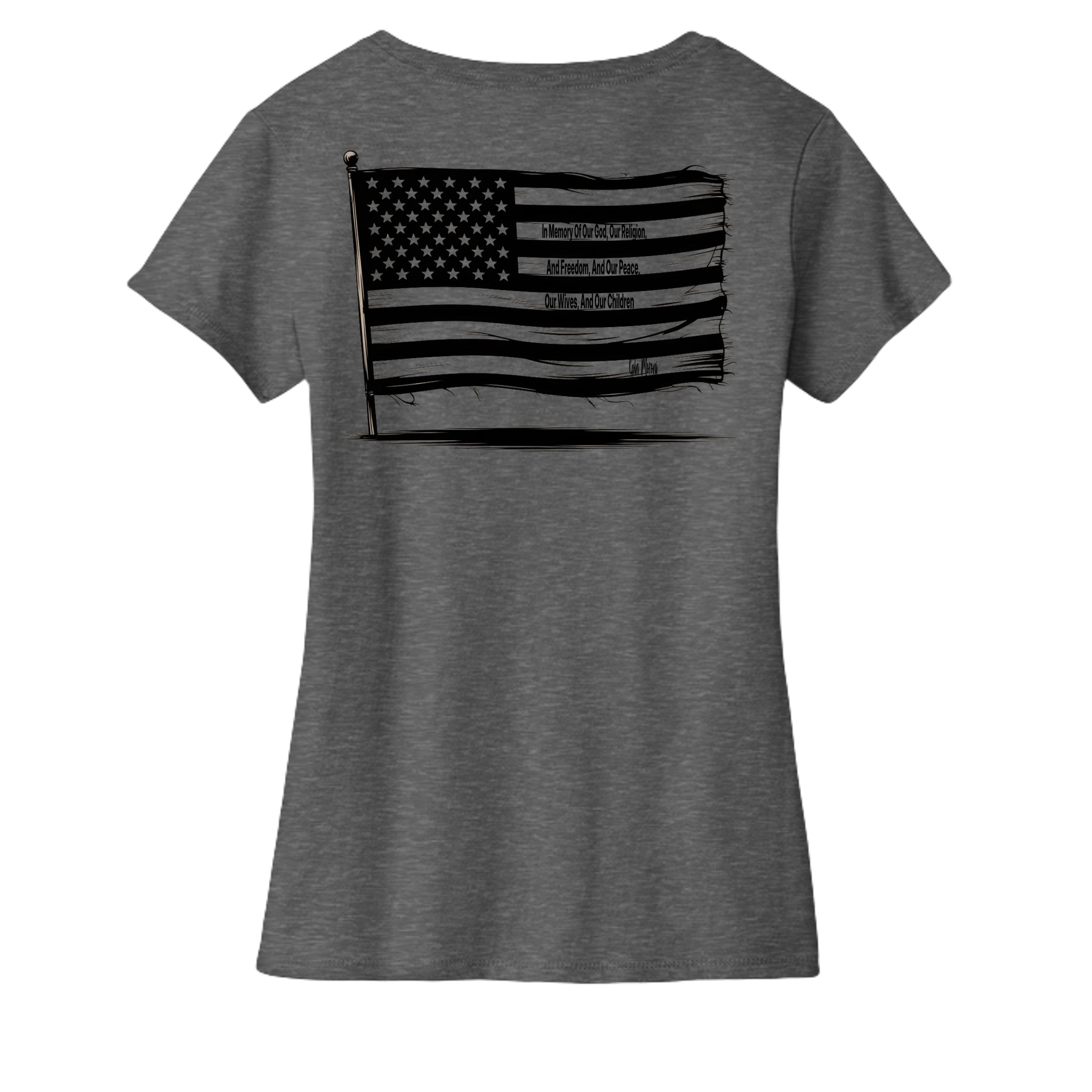 Dark Heather Grey - LPC450V - BACK