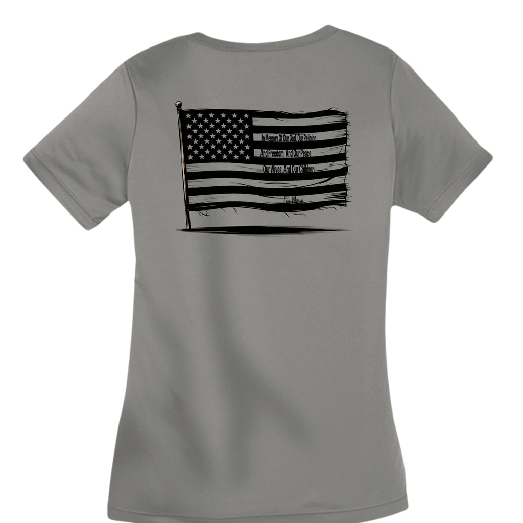 Grey Concrete Heather - LST353 - BACK