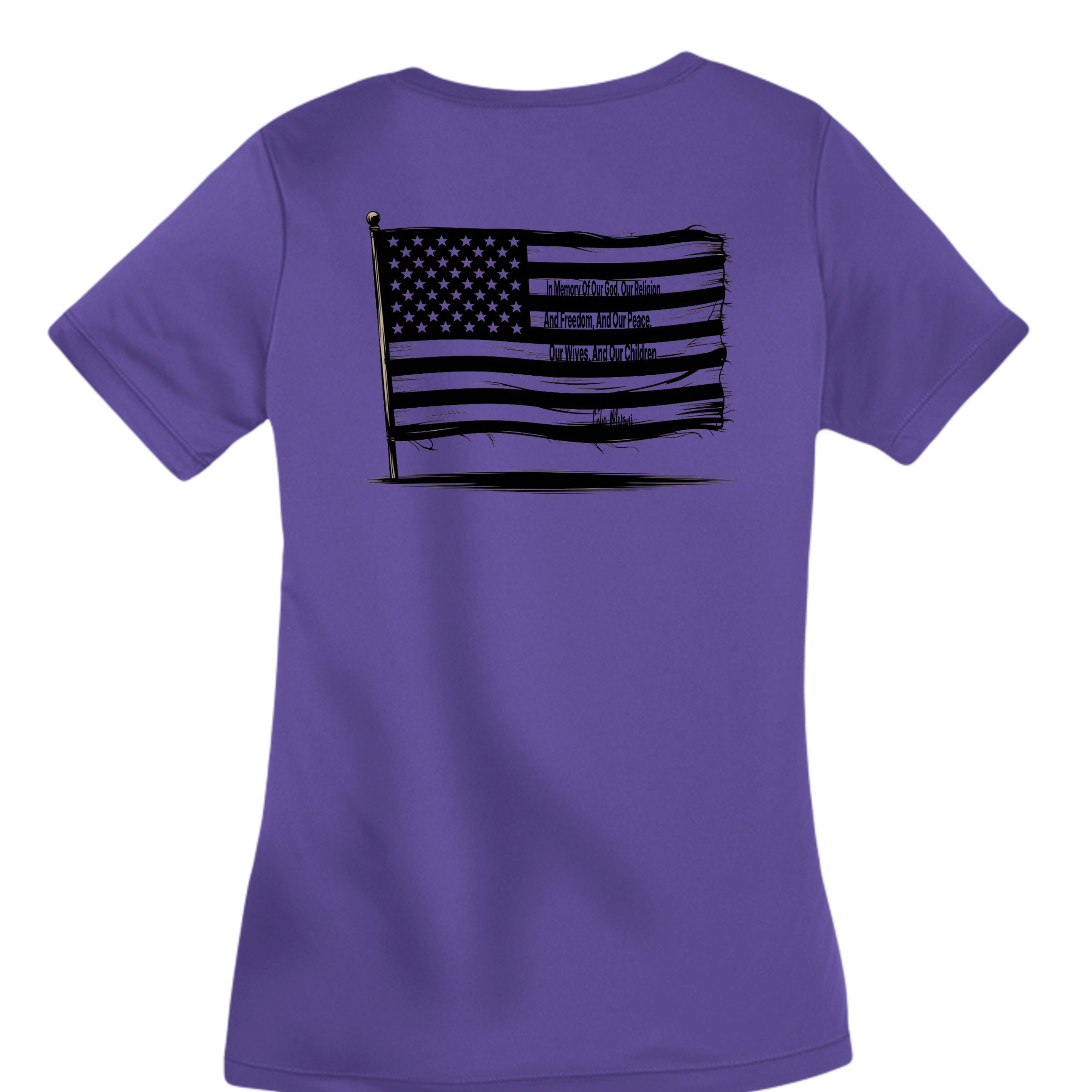 Purple - LST353 - BACK